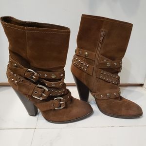 STEVE MADDEN Rusttik Studed Boots